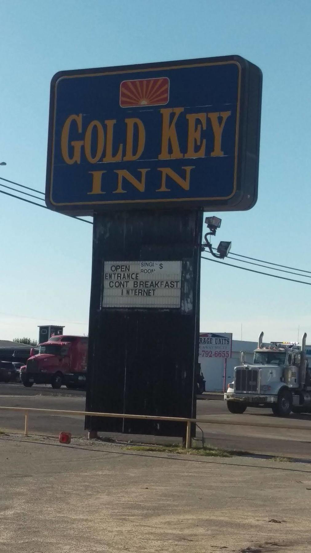 Gold Key Inn Brady Buitenkant foto